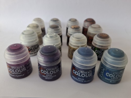 Citadel used paints - x,