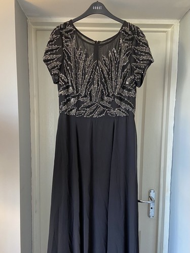 Coast black sequin beaded - coast,