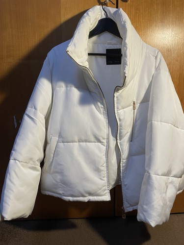 Zara basic outerwear white - zara,