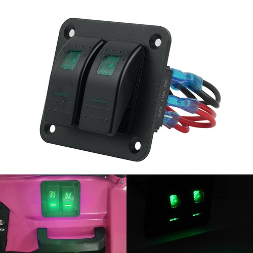 Gang toggle rocker - rocker, switch