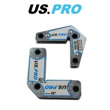 US PRO 2pcs Multi-angle 15° 45° 60° 90° Welding Magnets Holder Positioning Kit