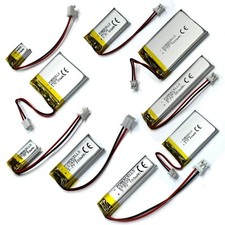 LiPo 3.7V Li Ion Lithium Battery Battery 1S JST-PH 2.0 Plug Tablet GPS with BMS