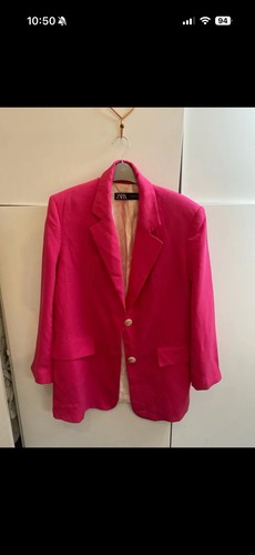 Zara fuschia pink oversized - fuschia,