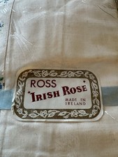 Vintage Real Ross Irish Linen
