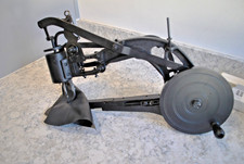 Antique vintage leather hand