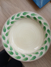 clarice cliff christmas leaves