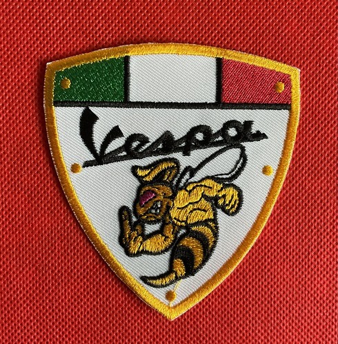 Vespa wasp mod - wasp, embroidered