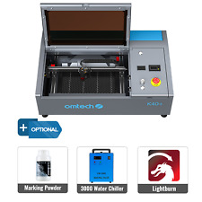 OMTech™️ 40W CO2 Laser Engraver Marker 200x300 mm optional Accessories Upgraded