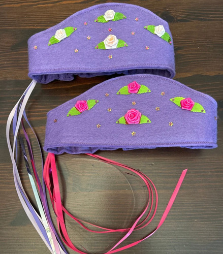 Girls purple princess - girls, crown