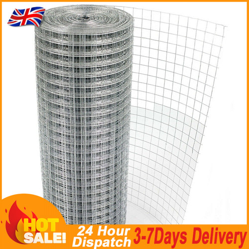 Welded wire mesh galvanised - 8m,