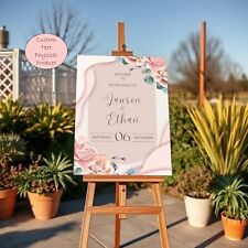 PERSONALISED WEDDING  WELCOME