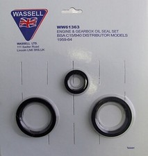 BSA C15 B40 OIL SEAL KIT DISTRIBUTOR MODELS 1959-1964