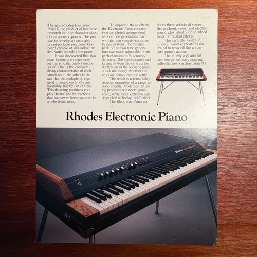Vintage rhodes - vintage, (fender)