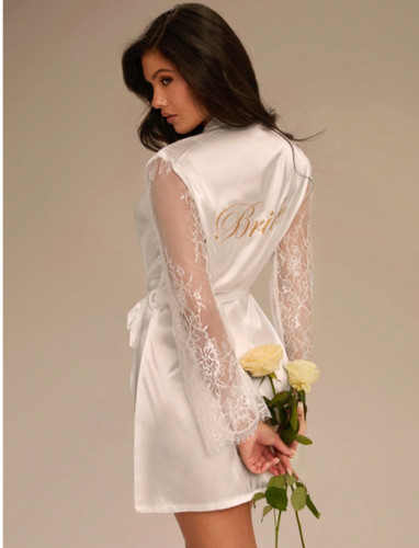Women bride embroidery satin - bride,