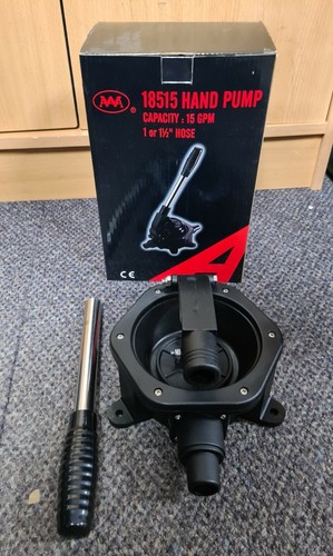 Hand bilge pump manual - hand,