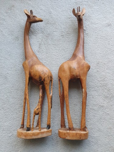 Lovely large pair carved - pair,