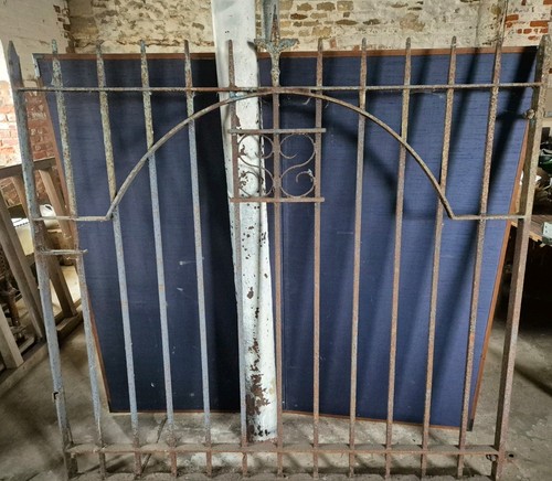 Antique large wrought iron - antique,