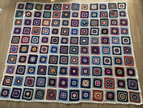 100 hand knit patchwork - knit,,