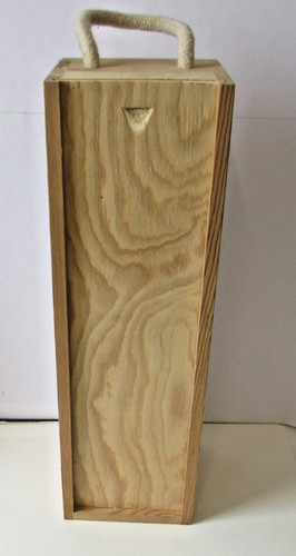 Wooden single bottle - wooden,