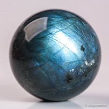 51g33mm Labradorite Sphere Crystal Ball Natural Flash Quartz Healing Gemstone