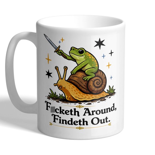 Funny medieval frog - medieval,