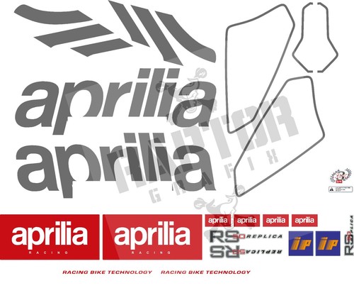 Aprilia rs50 decals - aprilia,
