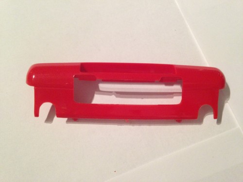 Miniature rear bumper - miniature, ferrari