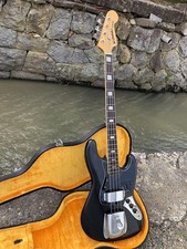 Westminster Jazz Bass Tiger Maple Neck Japan Vintage Greco Era B106 w/ Case