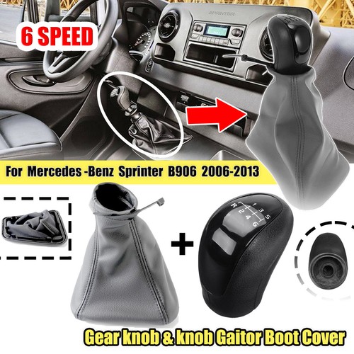 6speed gear knob gaitor - knob, +