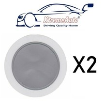 Xtremeauto X2 Silver Car Parking Permit Holder Tax Disc Holder Self Adhesive 