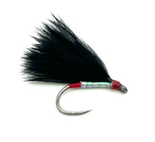 6 x Pearl Body Red Head Cormorant - Trout Fishing Flies