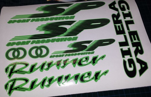 Gilera runner sticker - gilera,