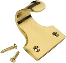 10 x WINDOW SASH LIFT SASH PULL SLIDE HANDLE BRASS