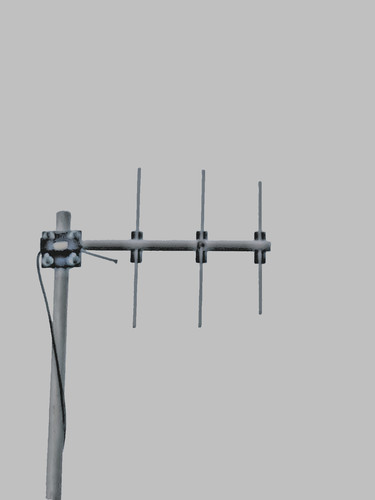 446 mhz element yagi high - element,