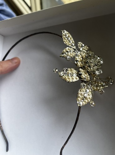 Halo bridal hair - &, vine