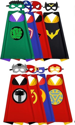 Superhero cape mask - superhero,