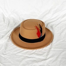 Mens Ladies Hat Fedora Wide