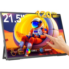 UPERFECT 21.5" Touchscreen Portable Monitor FHD 120Hz Gaming Monitor FreeSync