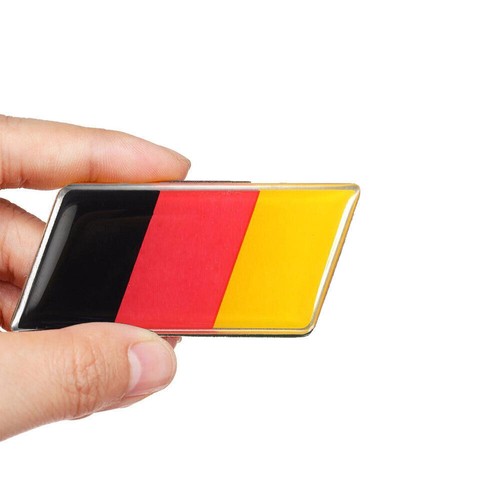 Aluminum german flag - german,