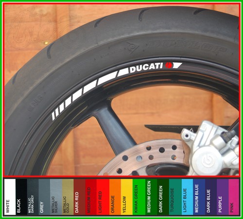 Ducati wheel rim stripe - x,