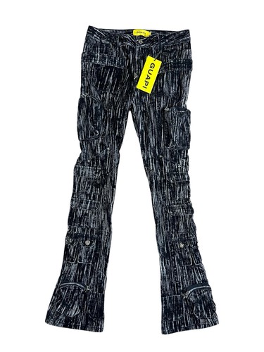 Guapi cargo flare jeans mens - cargo,