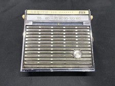 Zenith Royal 555 Sun Charger Solar Portable Radio Vintage Antique USA Made JAPAN