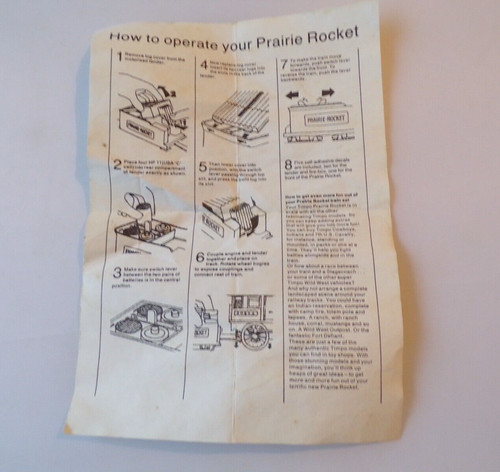 Vintage timpo how operate - how,