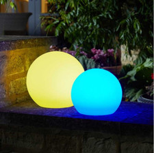 Large Orb Light Garden Home