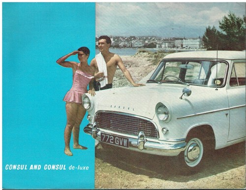 Ford consul mk2 - ford, saloon