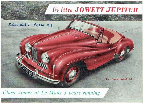 Jowett jupiter mkia litre - jowett,