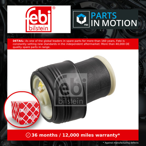 Air suspension spring fits - air, bmw