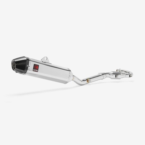 Lextek stainless steel exhaust - stainless,