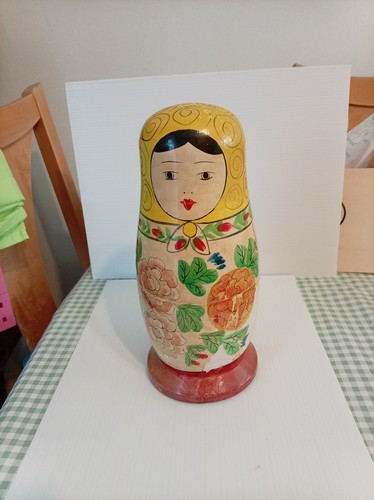 Vintage russian stacking dolls - russian,