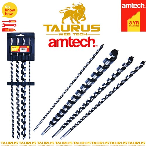 Amtech auger bit set - auger,